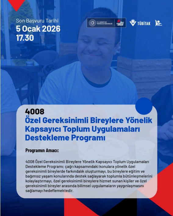 "4008 Kapsayıcı Toplum Uygulamaları Destekleme Programı"