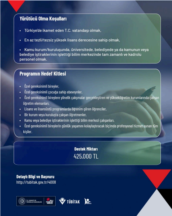 "4008 Kapsayıcı Toplum Uygulamaları Destekleme Programı"