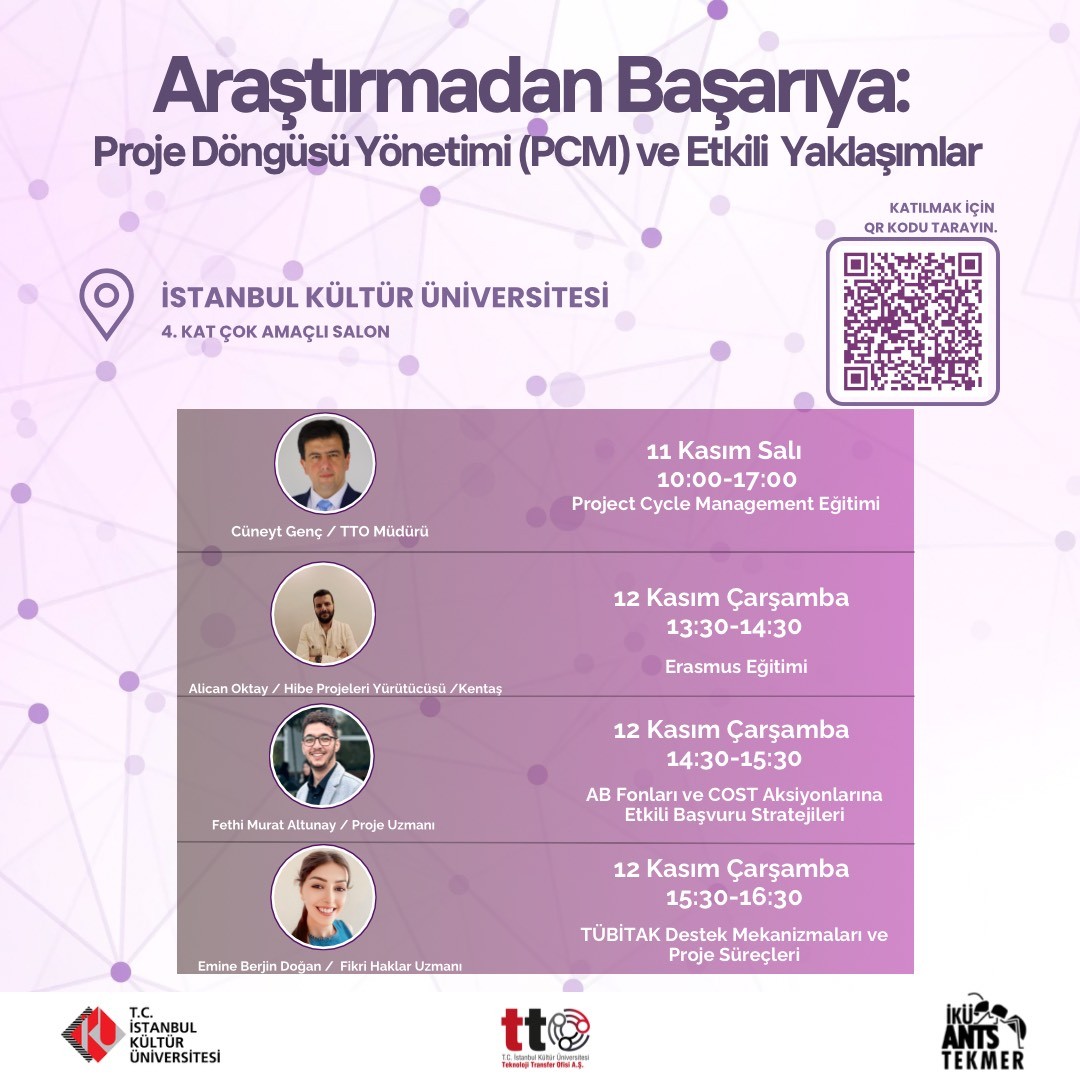 “Araştırmadan Başarıya: Proje Döngüsü Yönetimi (PCM) ve Etkili Yaklaşımlar” Eğitimi