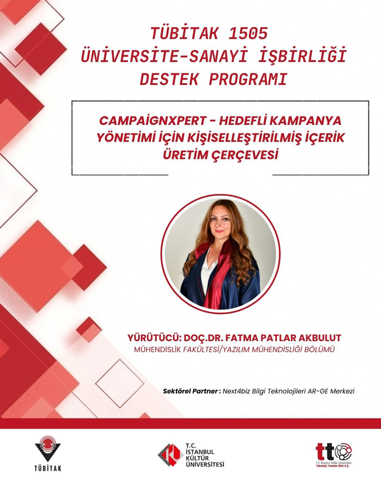 Doç. Dr. Fatma Patlar Akbulut'un Projesine TÜBİTAK Desteği