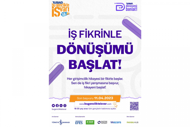 İŞ FİKRİNLE DÖNÜŞÜMÜ BAŞLAT!