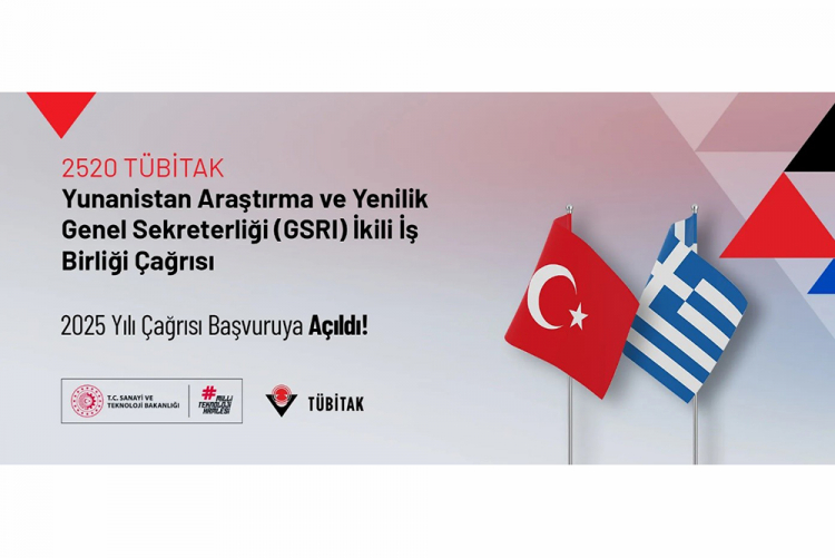 TÜBİTAK ile Yunanistan GSRI Arasında İkili İş Birliği Çağrısı Açıldı