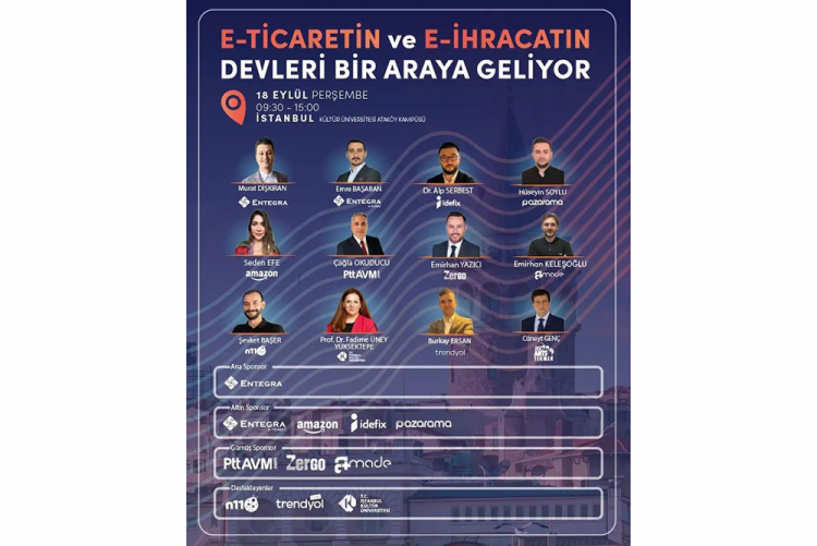 “E-Ticaretin ve E-İhracatın Devleri Bir Araya Geliyor”